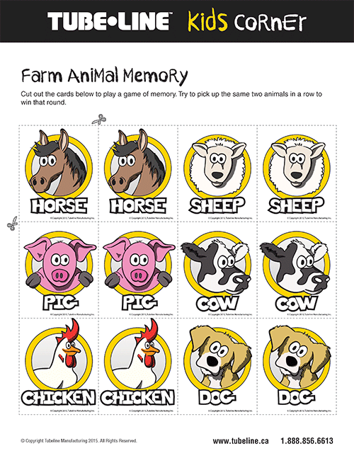 Memory Page - Colour